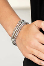 Load image into Gallery viewer, Crystal Crush Silver Bracelet