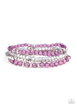 Load image into Gallery viewer, Crystal Crush Purple Bracelet