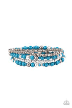 Load image into Gallery viewer, Stacked Style Maker Blue Bracelet