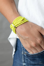 Load image into Gallery viewer, Thank Me Layer Yellow Bracelet