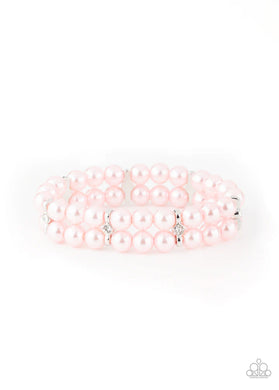 Downtown Debut Pink Bracelet