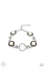 Load image into Gallery viewer, Musical Mountains White Bracelet