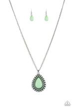 Load image into Gallery viewer, DROPLET Like It’s Hot Green Necklace