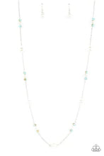 Load image into Gallery viewer, Keep Your Eye on the Ballroom Blue Necklace