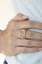 Load image into Gallery viewer, Di-VINE Design Rose Gold Ring