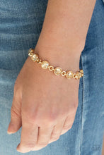 Load image into Gallery viewer, First in Fashion Show Gold Bracelet