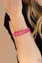 Load image into Gallery viewer, Colorfully Country Pink Bracelet