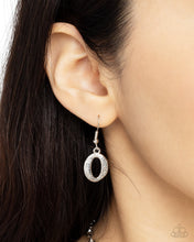 Load image into Gallery viewer, OVAL The Limit  Silver Necklace