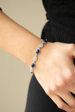 Load image into Gallery viewer, Stop and GLOW Blue Bracelet