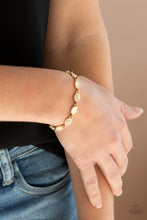 Load image into Gallery viewer, Stop and Glow Gold Bracelet