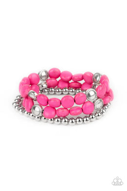 Desert Verbena Pink Bracelet