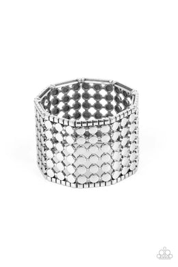 Cool and Connected Silver Bracelet