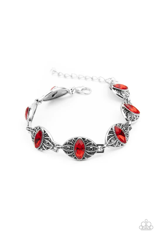 Crown Privilege Red Bracelet