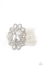 Load image into Gallery viewer, Rule the Room White Bracelet