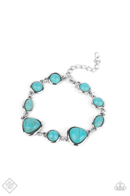 Eco Friendly Fashionista Blue Bracelet