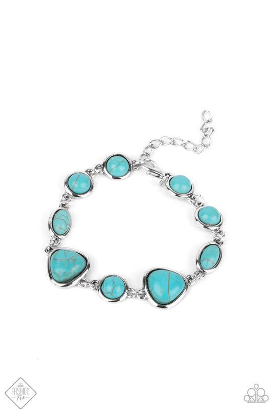 Eco Friendly Fashionista Blue Bracelet