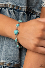Load image into Gallery viewer, Eco Friendly Fashionista Blue Bracelet