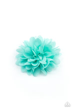Load image into Gallery viewer, Blossom Blowout Blue Hair Clip