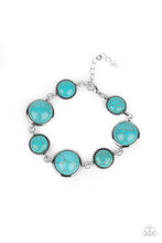 Load image into Gallery viewer, Turn Up the Terra Blue Bracelet