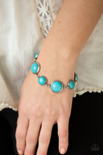 Load image into Gallery viewer, Turn Up the Terra Blue Bracelet