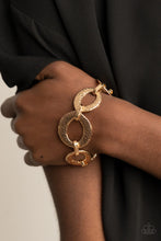 Load image into Gallery viewer, Steel the Show Gold Bracelet