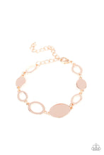 Load image into Gallery viewer, Oval and Out Rose Gold Bracelet