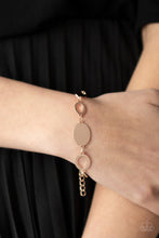 Load image into Gallery viewer, Oval and Out Rose Gold Bracelet