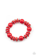 Load image into Gallery viewer, Rustic Rival Red Bracelet