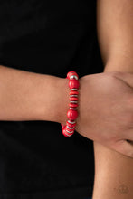 Load image into Gallery viewer, Rustic Rival Red Bracelet