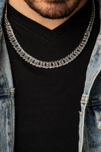 Load image into Gallery viewer, Urban Uppercut Silver Men&#39;s Necklace