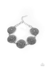 Load image into Gallery viewer, Garden Gate Glamour Silver Bracelet