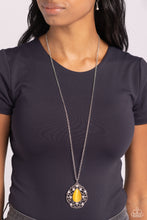 Load image into Gallery viewer, Bewitched Beam Yellow Necklace