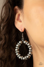 Load image into Gallery viewer, Cosmic Halo Black Earrings