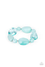 Load image into Gallery viewer, I Need A Staycation Blue Bracelet