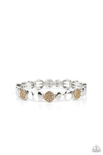 Load image into Gallery viewer, Dimensional Dazzle Brown Bracelet