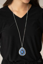 Load image into Gallery viewer, Retro Prairies Blue Necklace