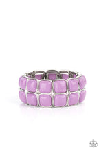 Load image into Gallery viewer, Double the Diva-ttitude Purple Bracelet