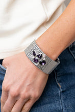 Load image into Gallery viewer, Flickering Fortune Purple Bracelet