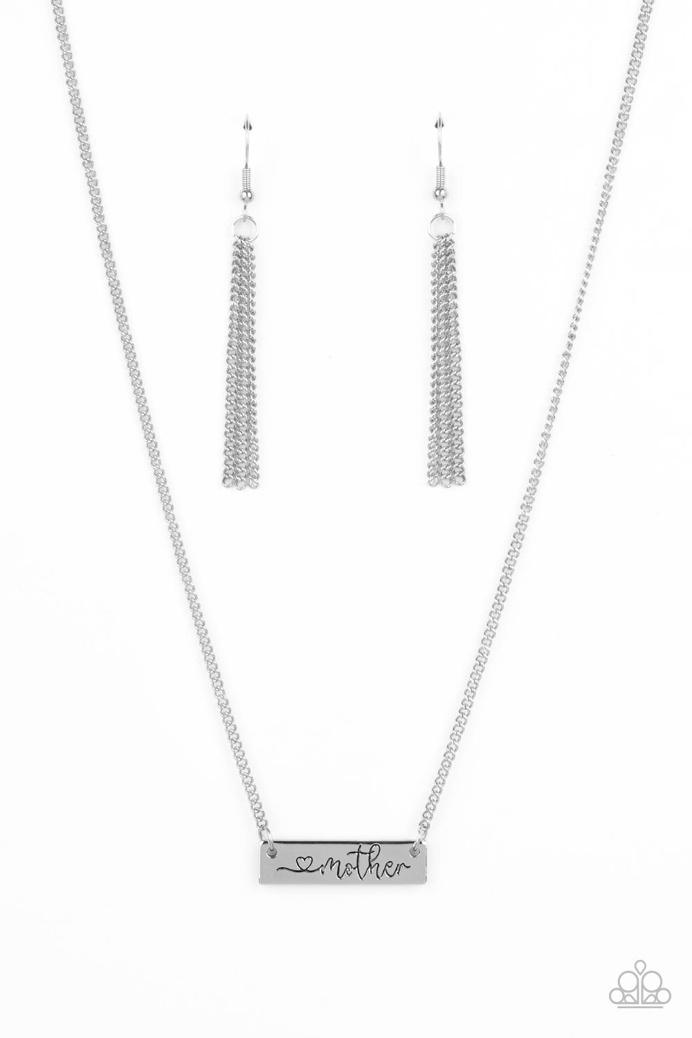Joy Of Motherhood Silver Necklace