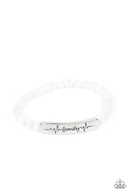 Load image into Gallery viewer, Family is Forever White Bracelet