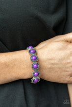 Load image into Gallery viewer, Polished Promenade Purple Bracelet