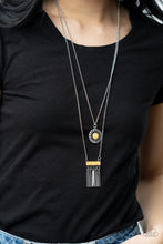 Load image into Gallery viewer, Sunburst Rustica Yellow Necklace