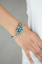 Load image into Gallery viewer, Road Trip Rebel Blue Bracelet