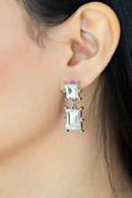 Load image into Gallery viewer, Cosmic Queen White Earrings