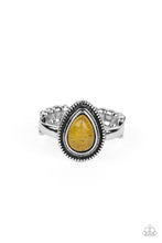 Load image into Gallery viewer, Eco Elements Yellow Skinny Band Ring