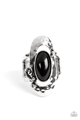 Garden Oasis Black Ring