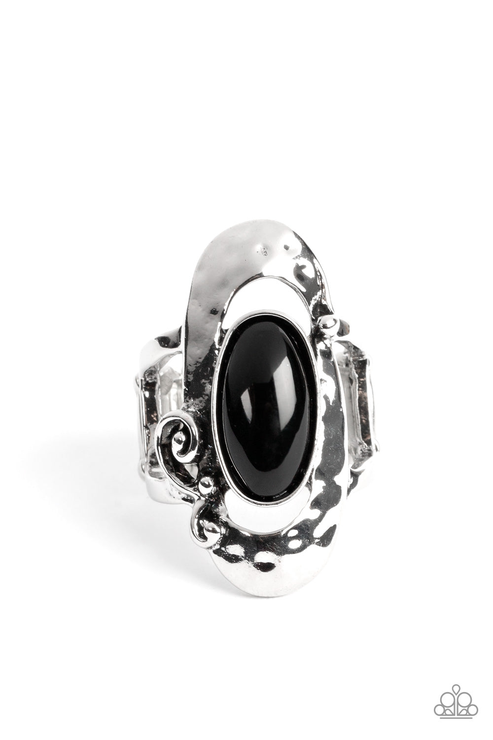 Garden Oasis Black Ring