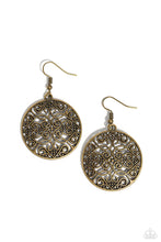 Load image into Gallery viewer, Dubai Décor Brass Earrings