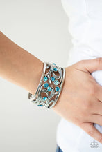 Load image into Gallery viewer, Garden Masquerade Blue Bracelet