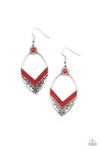 Load image into Gallery viewer, Indigenous Intentions Red Earrings
